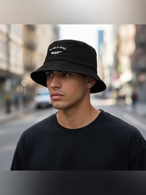 Honduras Flag Embroidered Bucket Hat, Unisex, Casual Street Style